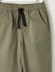 Mac & Ellie Baggy Jogger, Khaki product photo View 03 S