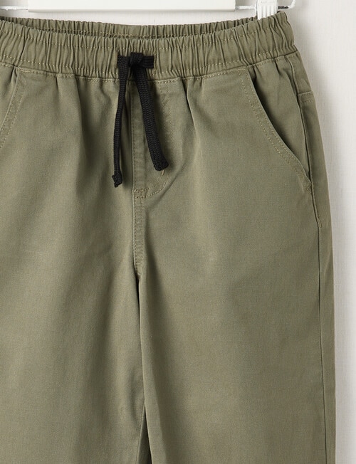 Mac & Ellie Baggy Jogger, Khaki product photo View 03 L