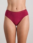 Bendon Body Cotton High Cut Brief, Beaujolais product photo