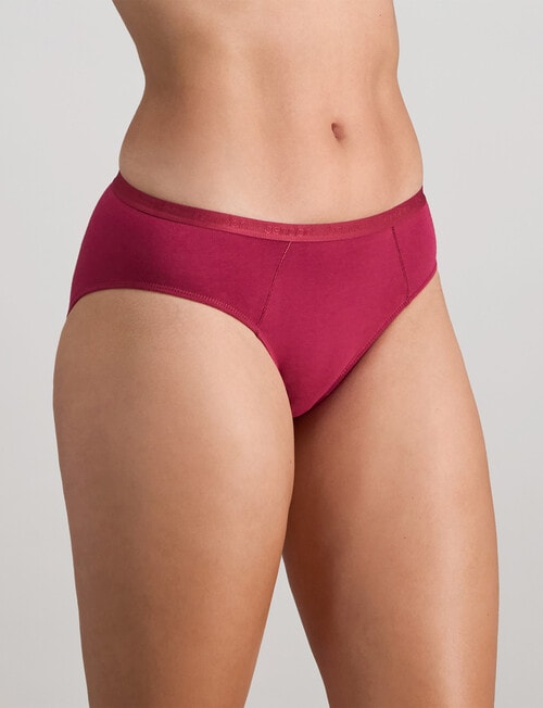 Bendon Body Cotton Bikini, Beaujolais product photo View 03 L