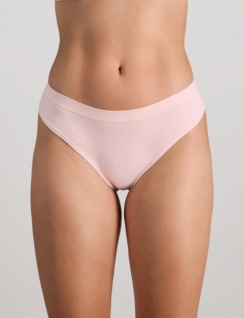 Bendon Seamless Soft Thong, Icy Pink product photo