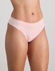 Bendon Seamless Soft Thong, Icy Pink product photo View 02 S