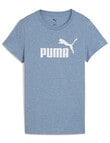 Puma Essential No. 1 Heather Tee, Cool Blue Heather product photo