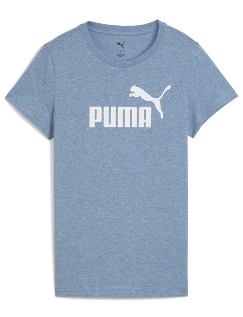 Puma Essential No. 1 Heather Tee, Cool Blue Heather product photo