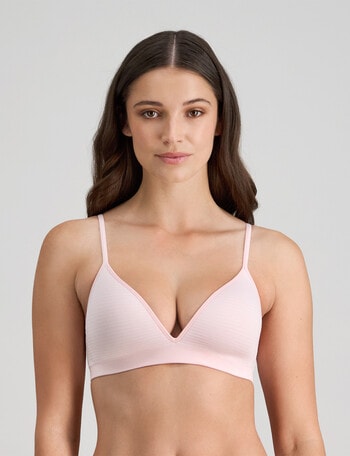 Bendon Simply Seamless WireFree Bra, Icy Pink, AA-D product photo