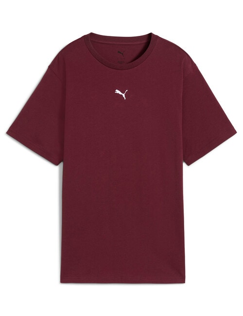 Puma Essential Relaxed Tee, Ruby Shimmer product photo View 05 L