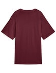 Puma Essential Relaxed Tee, Ruby Shimmer product photo View 06 S