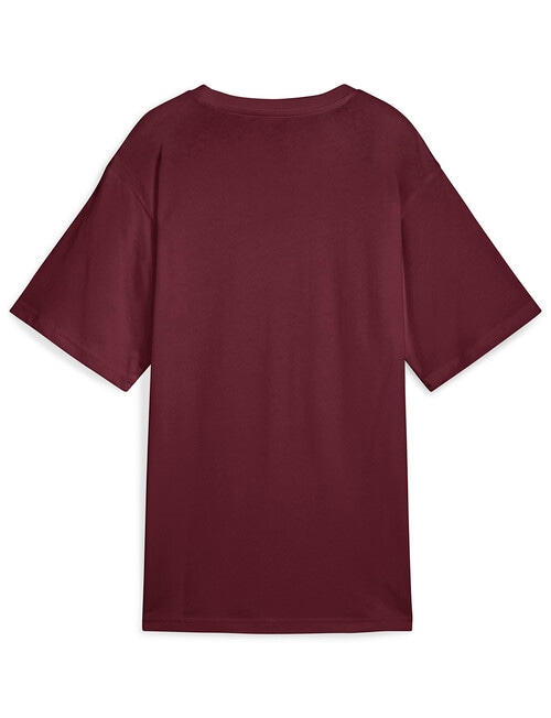 Puma Essential Relaxed Tee, Ruby Shimmer product photo View 06 L