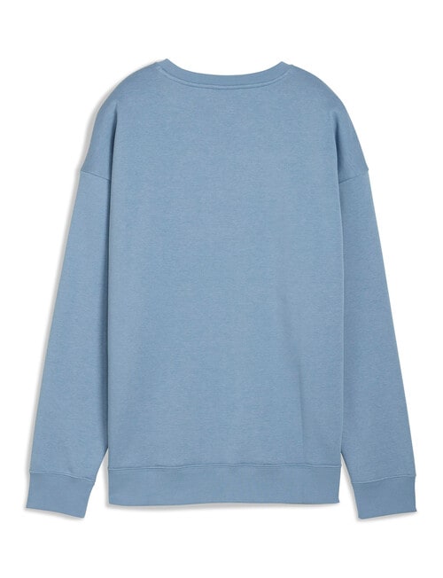 Puma Essential Small No. 1 Relaxed Crew, Cool Blue product photo View 02 L