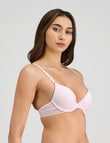 Bendon Stripe Elastic Push Up Bra, Festival Bloom, A-DD product photo View 03 S