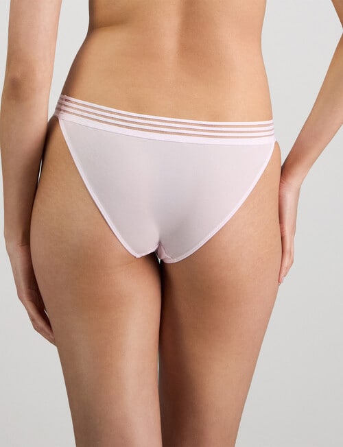 Bendon Stripe Elastic Tanga Brief, Festival Bloom product photo View 02 L
