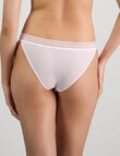 Bendon Stripe Elastic Tanga Brief, Festival Bloom product photo View 02 S
