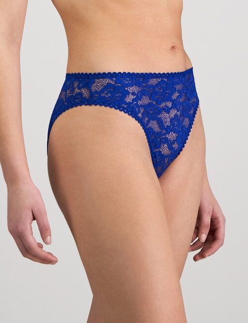 Bendon Leonie High Cut Brief, Surf The Web product photo View 03 L