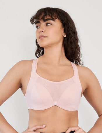 Bendon Power Sports Bra, Latte, D-G product photo