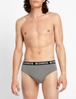 Bonds Hipster Brief, 4-Pack, Black, Blue & Grey product photo View 10 S