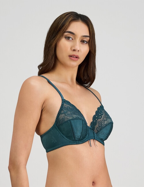 Bendon Yvette Underwire Bra, Mediterranea, B-DD product photo View 03 L