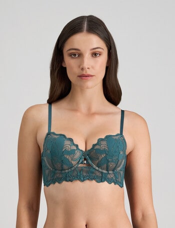 Bendon Margot Estelle Long Line Bra, Mediterranea, B-E product photo