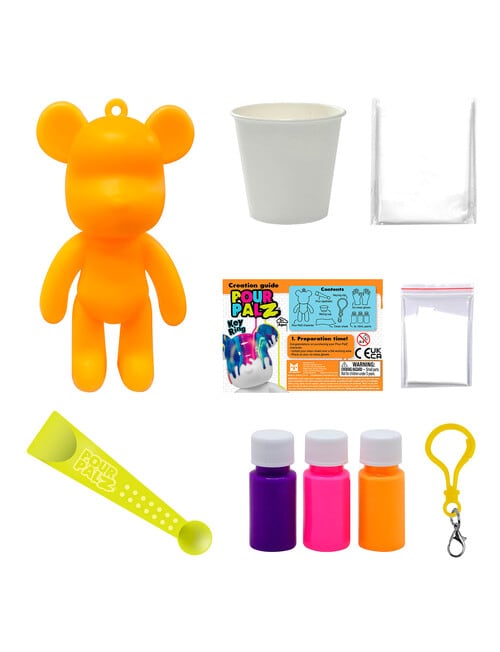 Pour Palz Mini Bear W3, Assorted product photo View 02 L