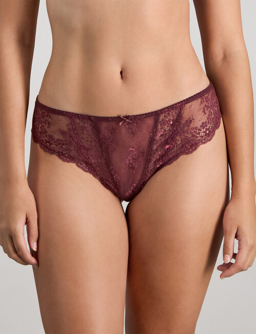 Bendon Sofia Thong Brief, Fig product photo