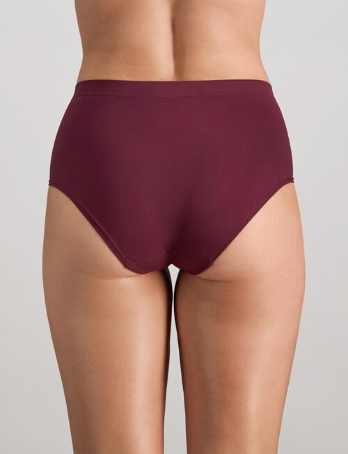 Bendon Seamless Soft Full Brief, Fig product photo View 02 L