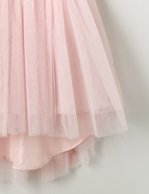 Mac & Ellie Party Collection Belle Tulle Dress, Blush product photo View 03 L