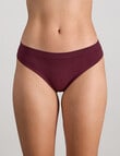Bendon Seamless Soft Thong Brief, Fig product photo