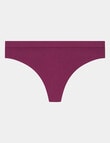 Bendon Seamless Soft Thong Brief, Fig product photo View 04 S