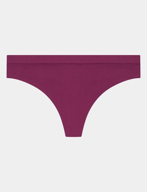 Bendon Seamless Soft Thong Brief, Fig product photo View 04 L