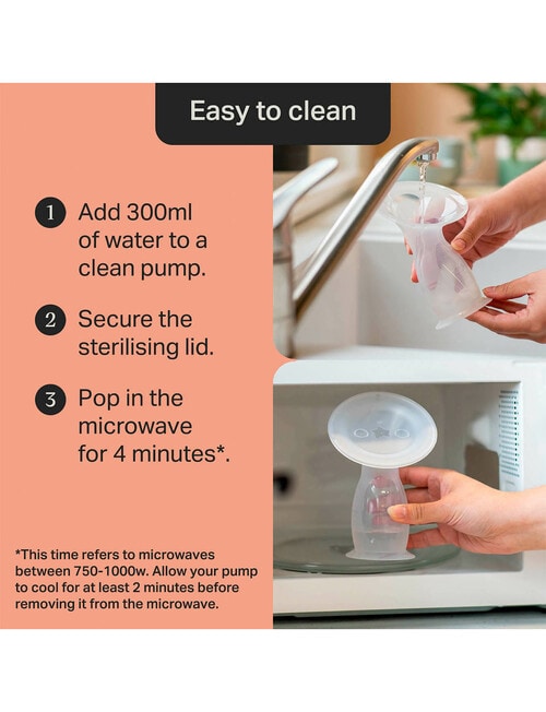 Tommee Tippee Silicone Breast Pump, 100ml product photo View 05 L