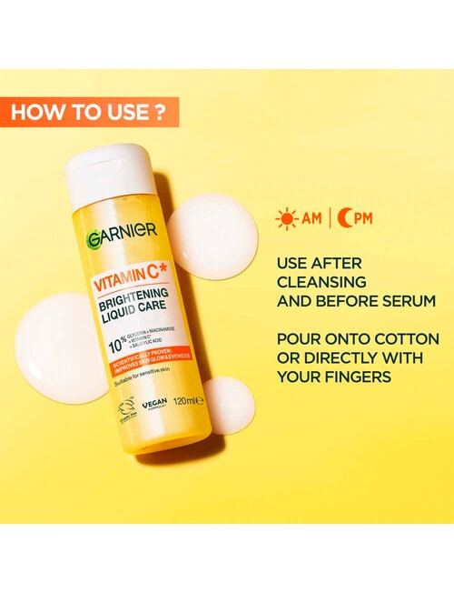 Garnier Vitamin C Brightening Liquid Care, 120ml product photo View 02 L