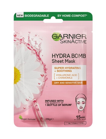 Garnier Hydra Bomb Tissue Mask, Chamomile product photo