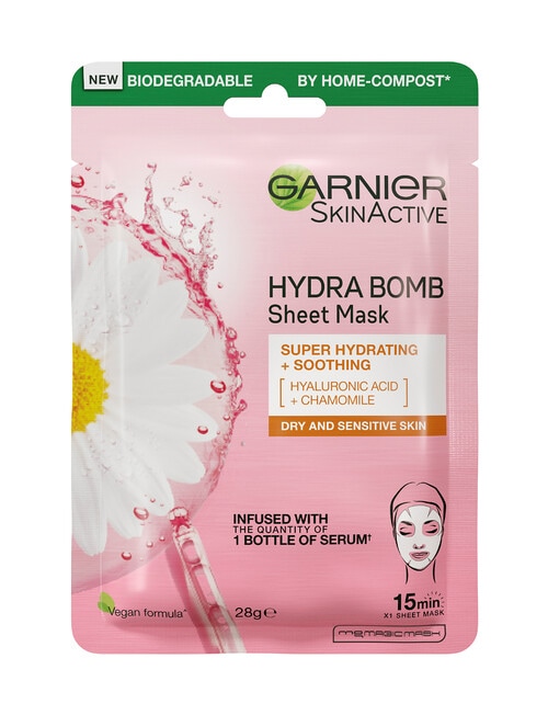 Garnier Hydra Bomb Tissue Mask, Chamomile product photo