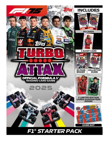 Cards F1 Turbo Attax 2025 Starter Packs product photo
