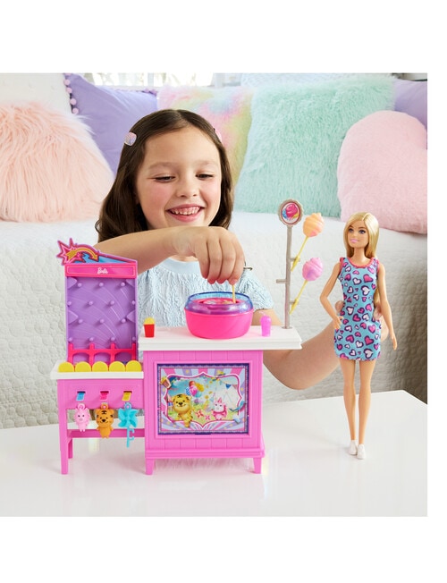 Barbie Cotton Candy & Game Playset product photo View 02 L