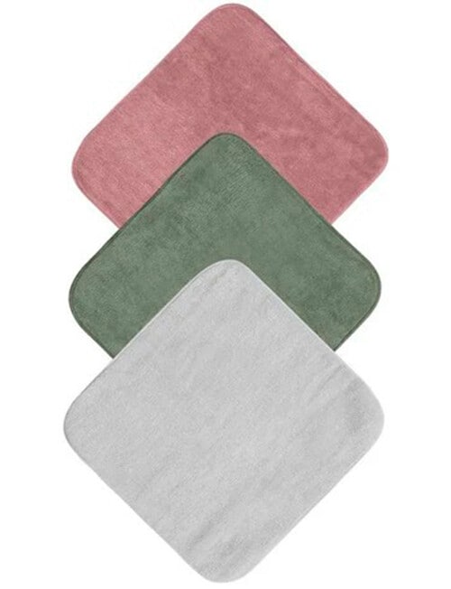 Mum 2 Mum Face Washers, 6-Pack, Willow product photo View 02 L