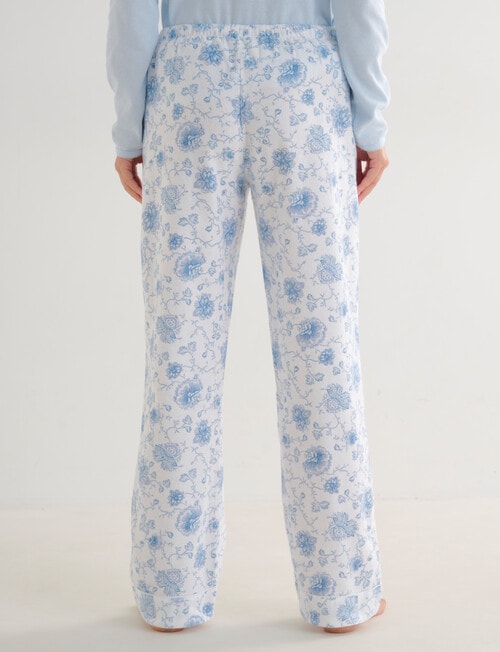 Whistle Sleep Flannel Pants, Blue Vintage product photo View 02 L