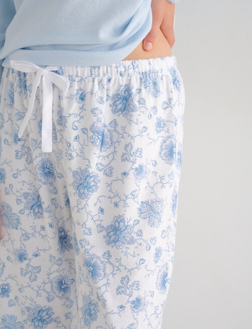 Whistle Sleep Flannel Pants, Blue Vintage product photo View 04 L