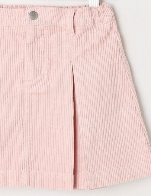 Mac & Ellie Cord Pleated Skirt, Dusk product photo View 02 L
