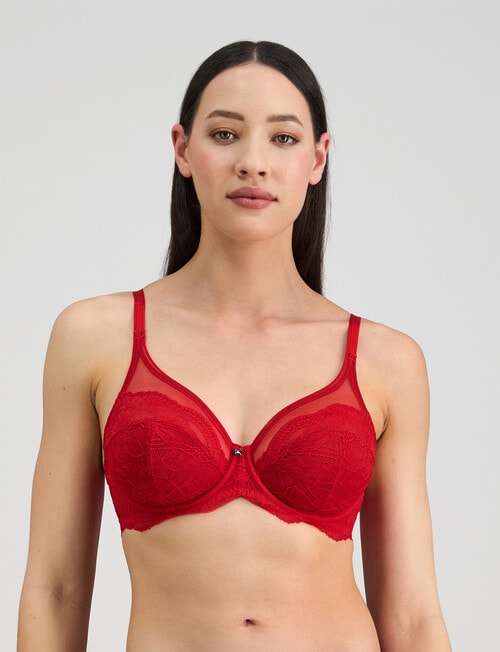 Fayreform Lumiere Underwire Bra, Salsa, D-G product photo