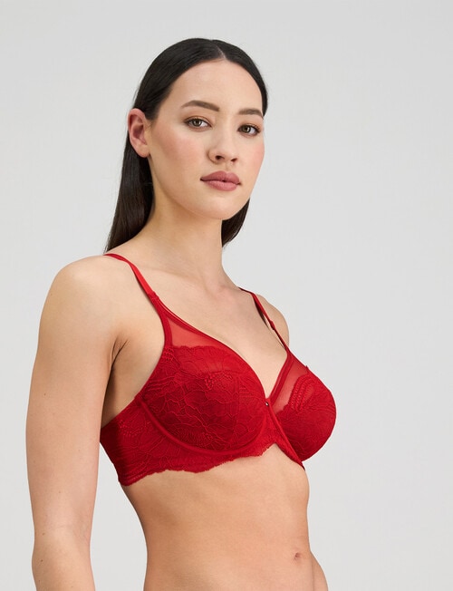 Fayreform Lumiere Underwire Bra, Salsa, D-G product photo View 03 L