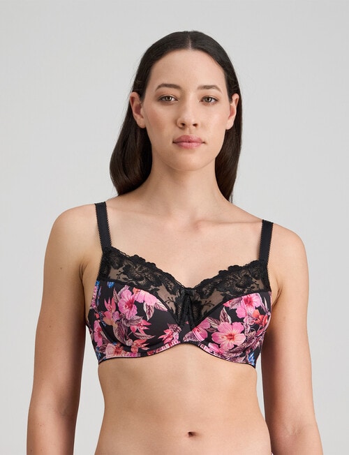 Fayreform Wild Violet Underwire Bra, Tangled Garden, D-G product photo