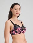 Fayreform Wild Violet Underwire Bra, Tangled Garden, D-G product photo View 03 S