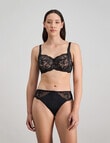 Fayreform Aria Underwire Bra, Black, D-G product photo View 03 S