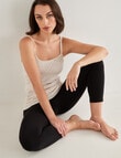 Lyric Thermals Harmony Cotton Pointelle Cami, Oatmeal product photo
