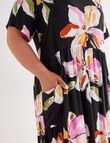 Studio Curve Oversize Pocket Dress, Whimsy Floral product photo View 06 S
