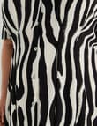 Studio Curve Animal Print Shirt Dress, Wild Animal product photo View 05 S