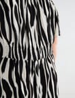 Studio Curve Animal Print Shirt Dress, Wild Animal product photo View 06 S