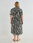 Studio Curve Animal Print Shirt Dress, Wild Animal product photo View 02 S