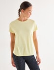 Superfit Limitless Short Sleeve Tee, Celestial Yellow product photo