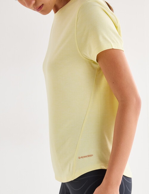 Superfit Limitless Short Sleeve Tee, Celestial Yellow product photo View 04 L